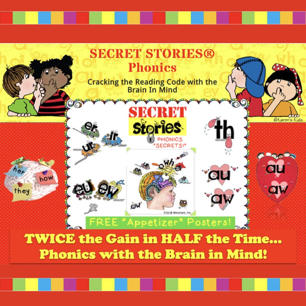 Free Secret Stories® Phonics Posters