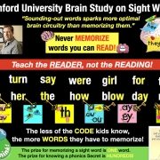 Stanford Brain Study on Sight Words