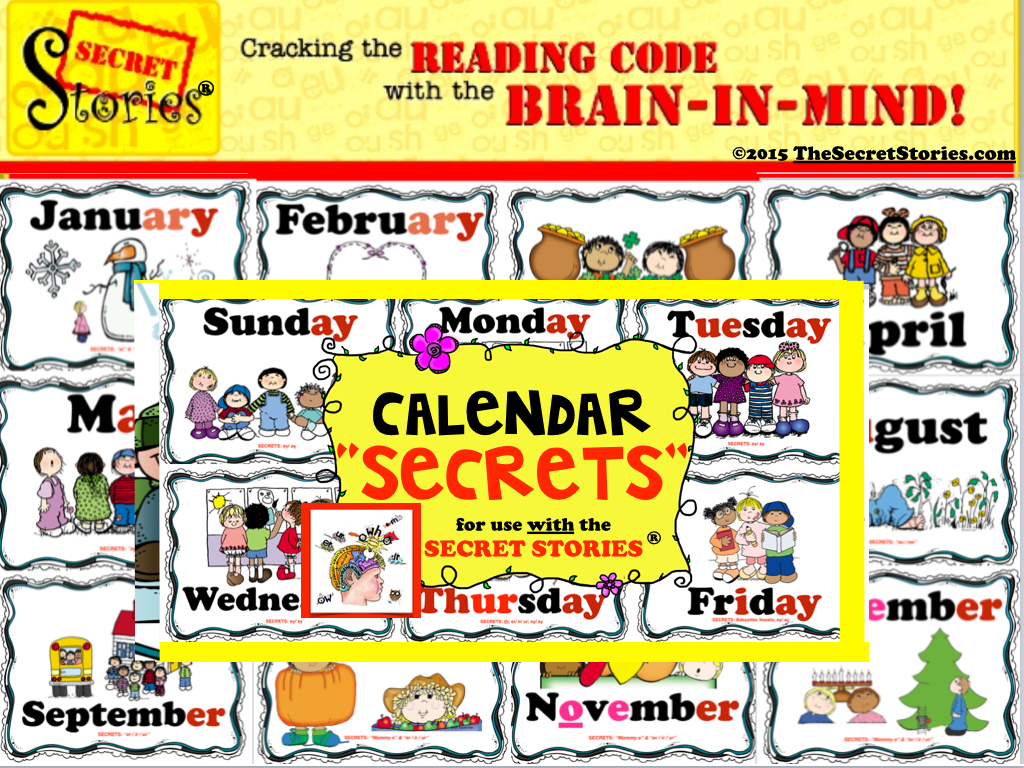 Secret Stories Phonics Calendar Secrets