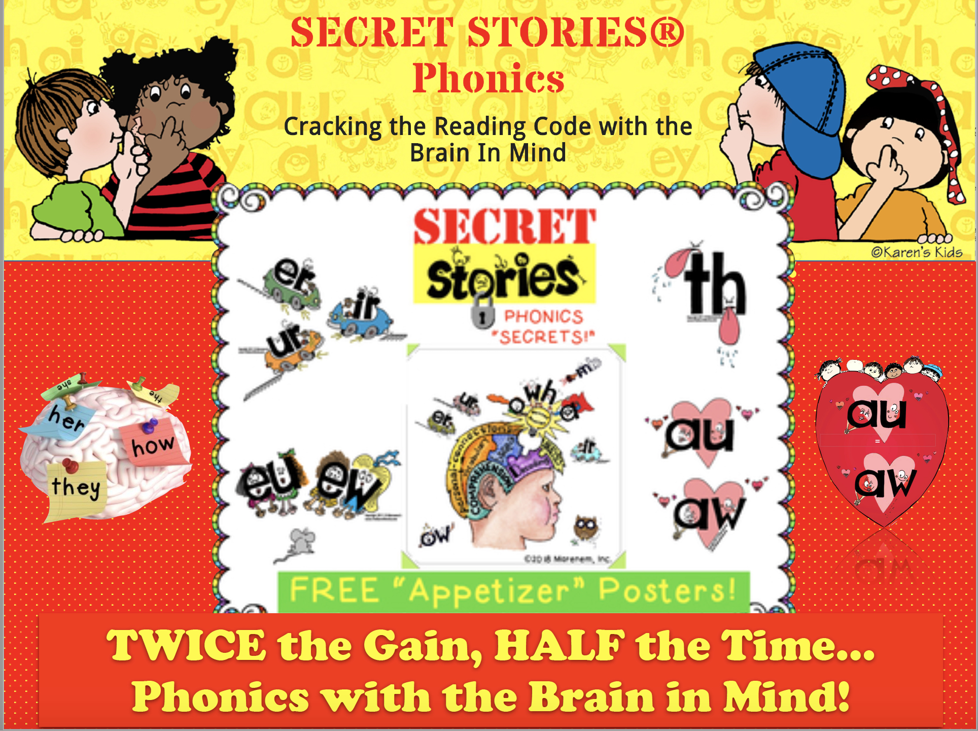 Free Secret Stories® Phonics Posters