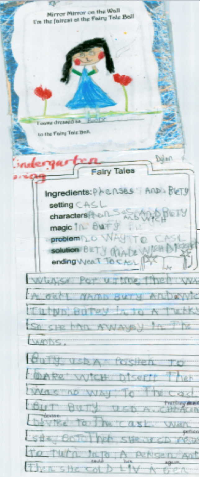 Kindergarten Writing with Secret Stories Phonics in Spring