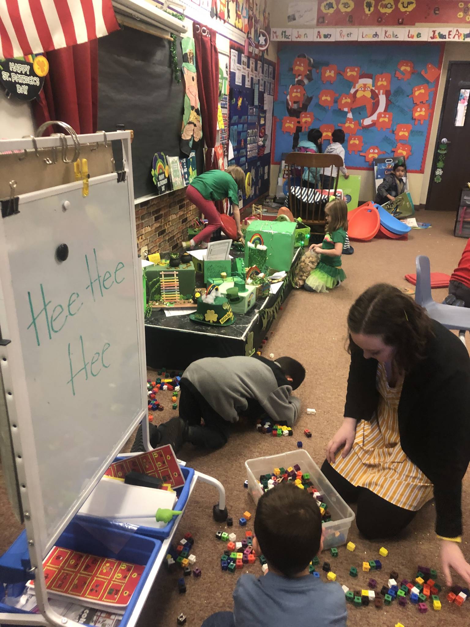 1st Grade Classroom Destroyed by Leprechaun