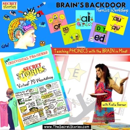 Brains backdoor phonics workshop for individual teachers