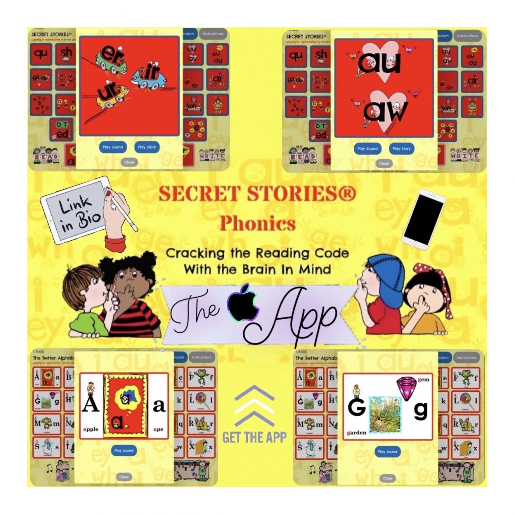 Secret Stories Phonics App Preview pic