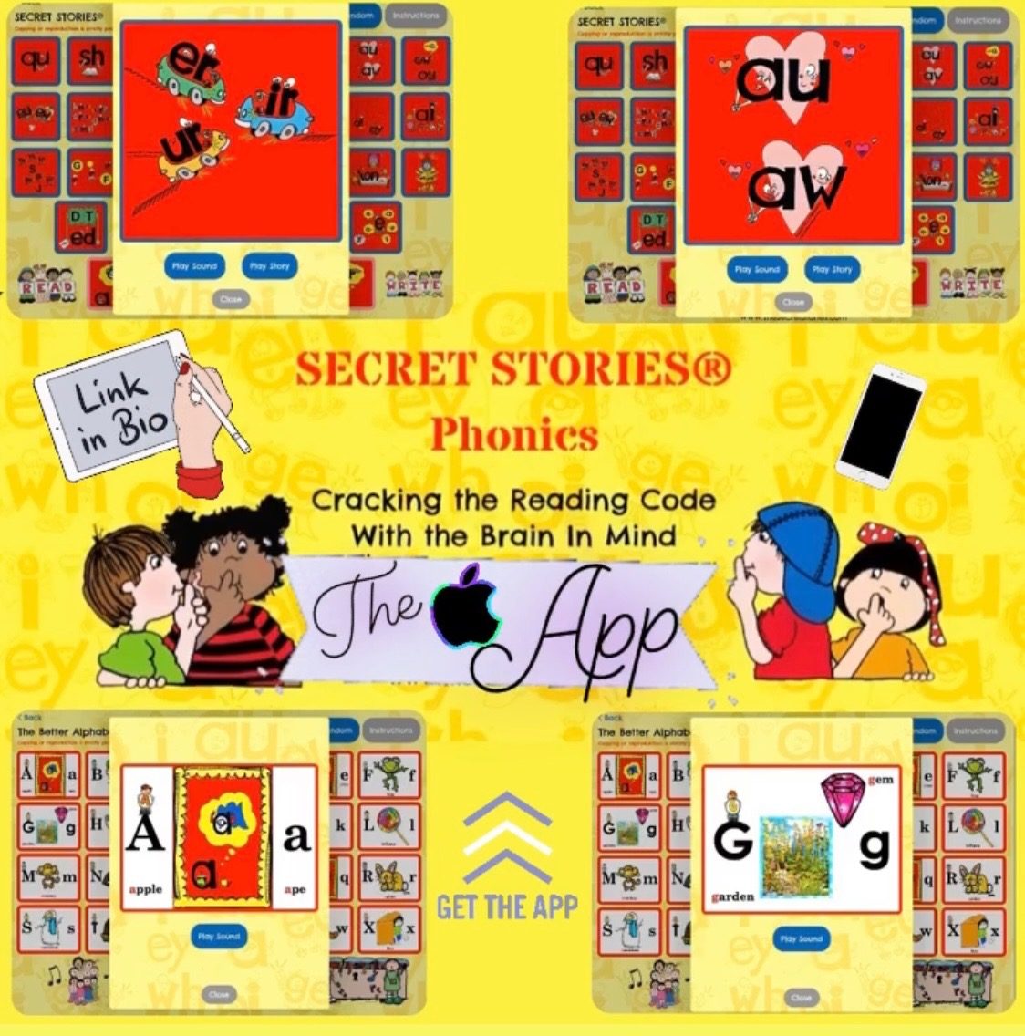 Secret Stories Phonics App