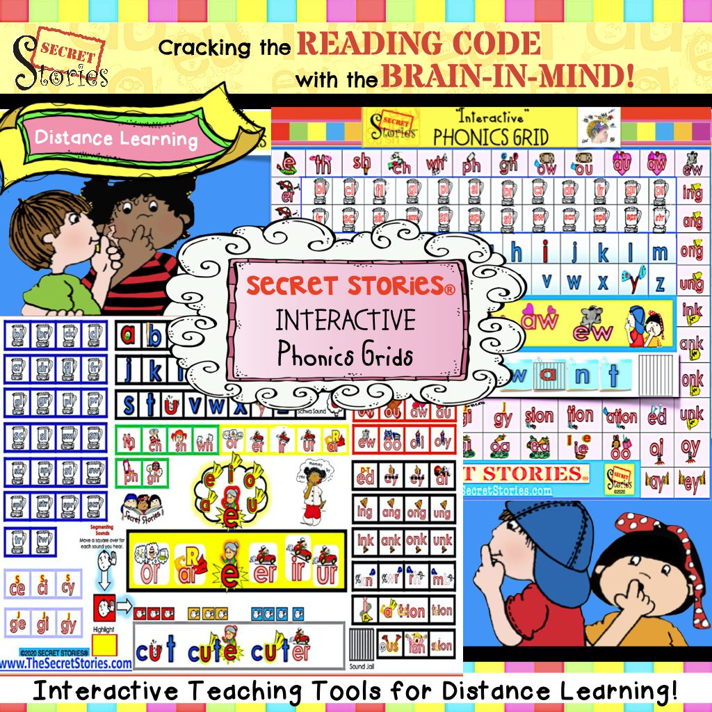 interactive phonics grid