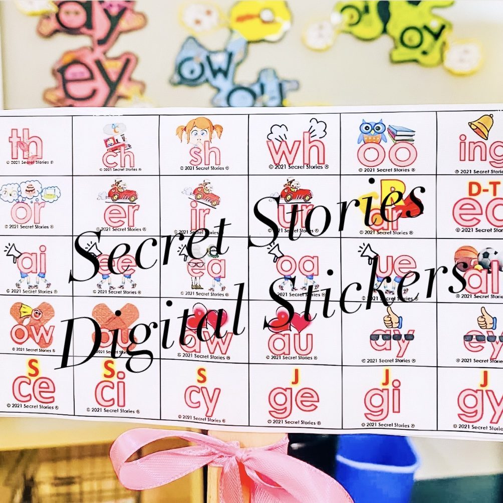 Secret Stories Phonics Stickers