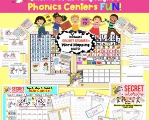 SCIENCE OF READING phonics centers