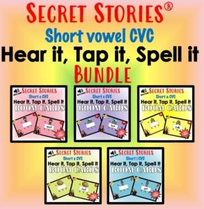 short vowel cvc boom cards