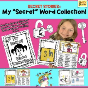 Phonics Coloring Book Secret Stories for Reading 