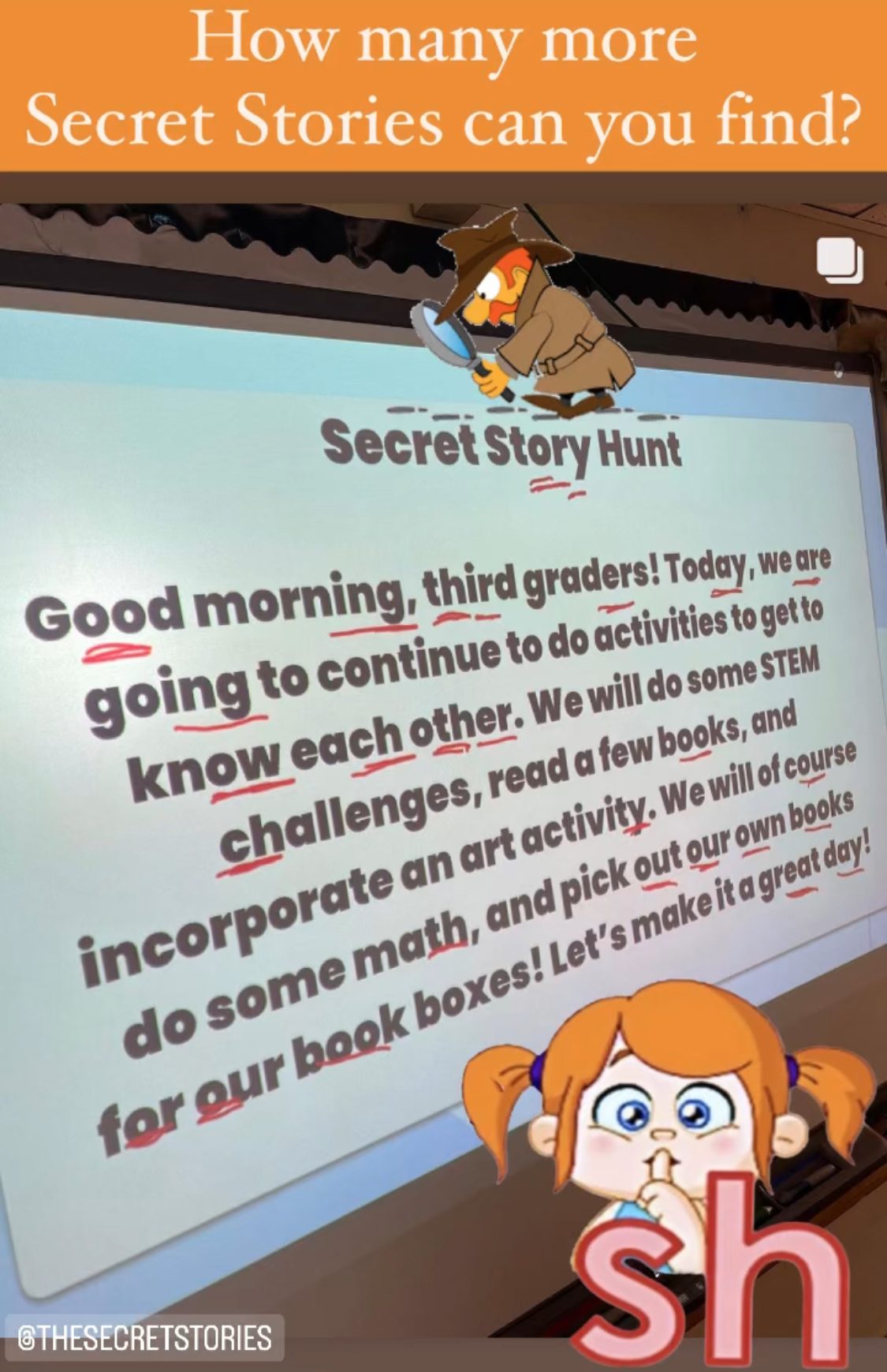 3RD GRADE MORNING MESSAGE