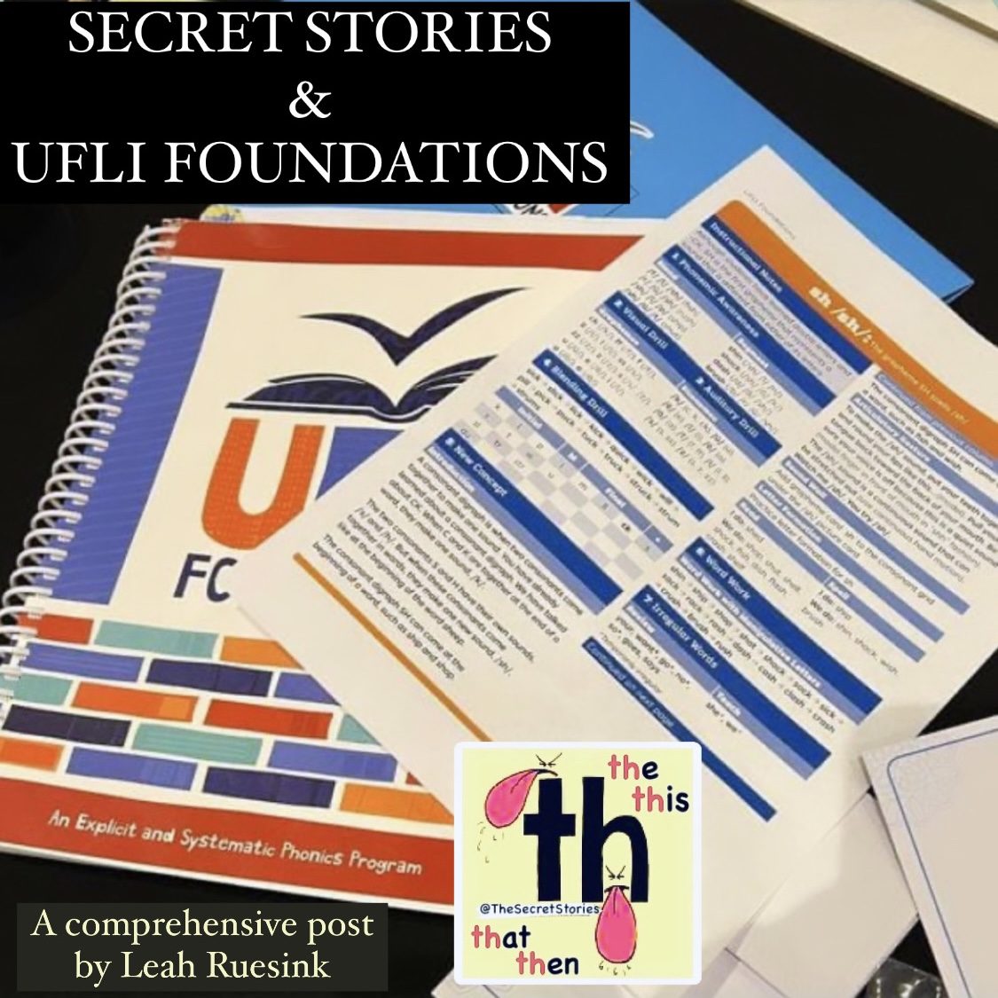 ufli and secret stories phonics integration