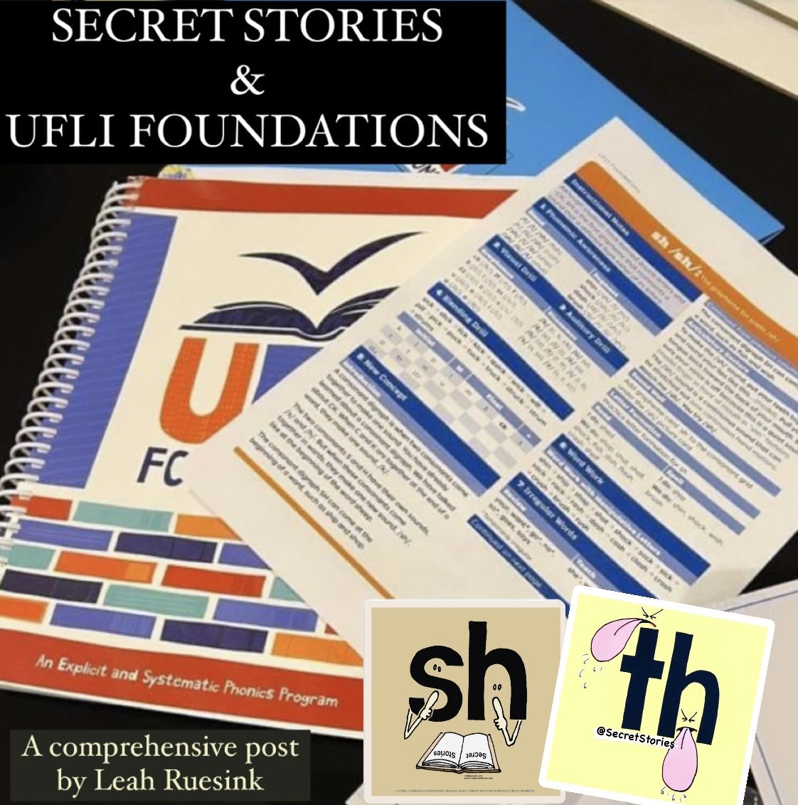 ufli and secret stories phonics 